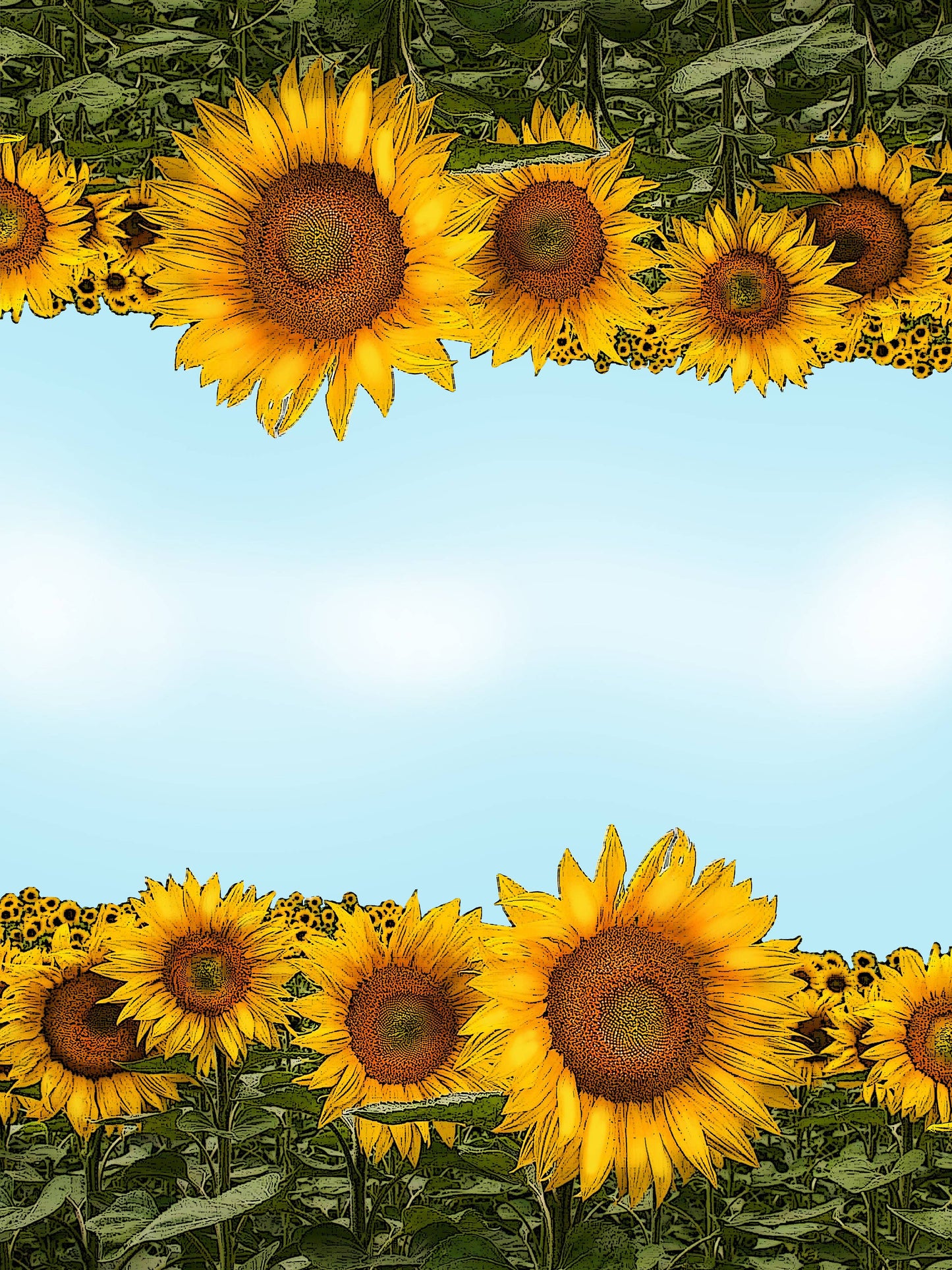 Sunflower Flour Sack Towel | Alphie and Ollie
