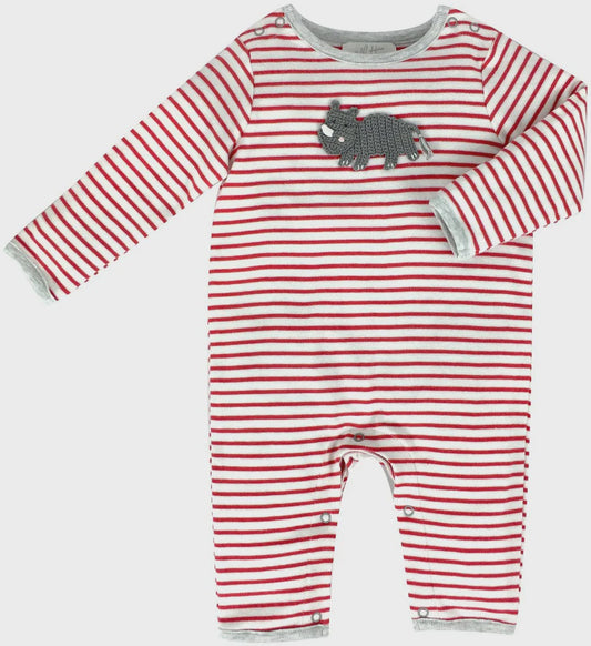 Rob Rhino Organic Babygro | Albetta