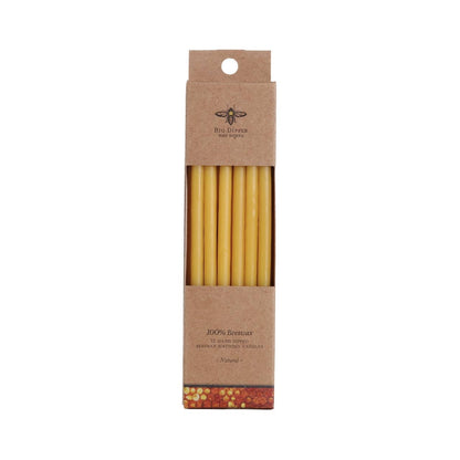 Beeswax Tall Birthday Candles | Big Dipper Wax Works