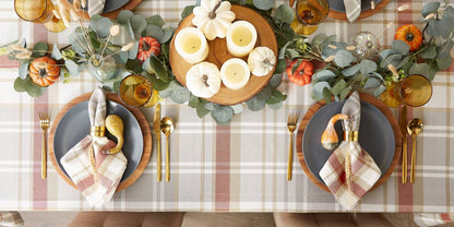 Cozy Picnic Plaid Tablecloth | DII