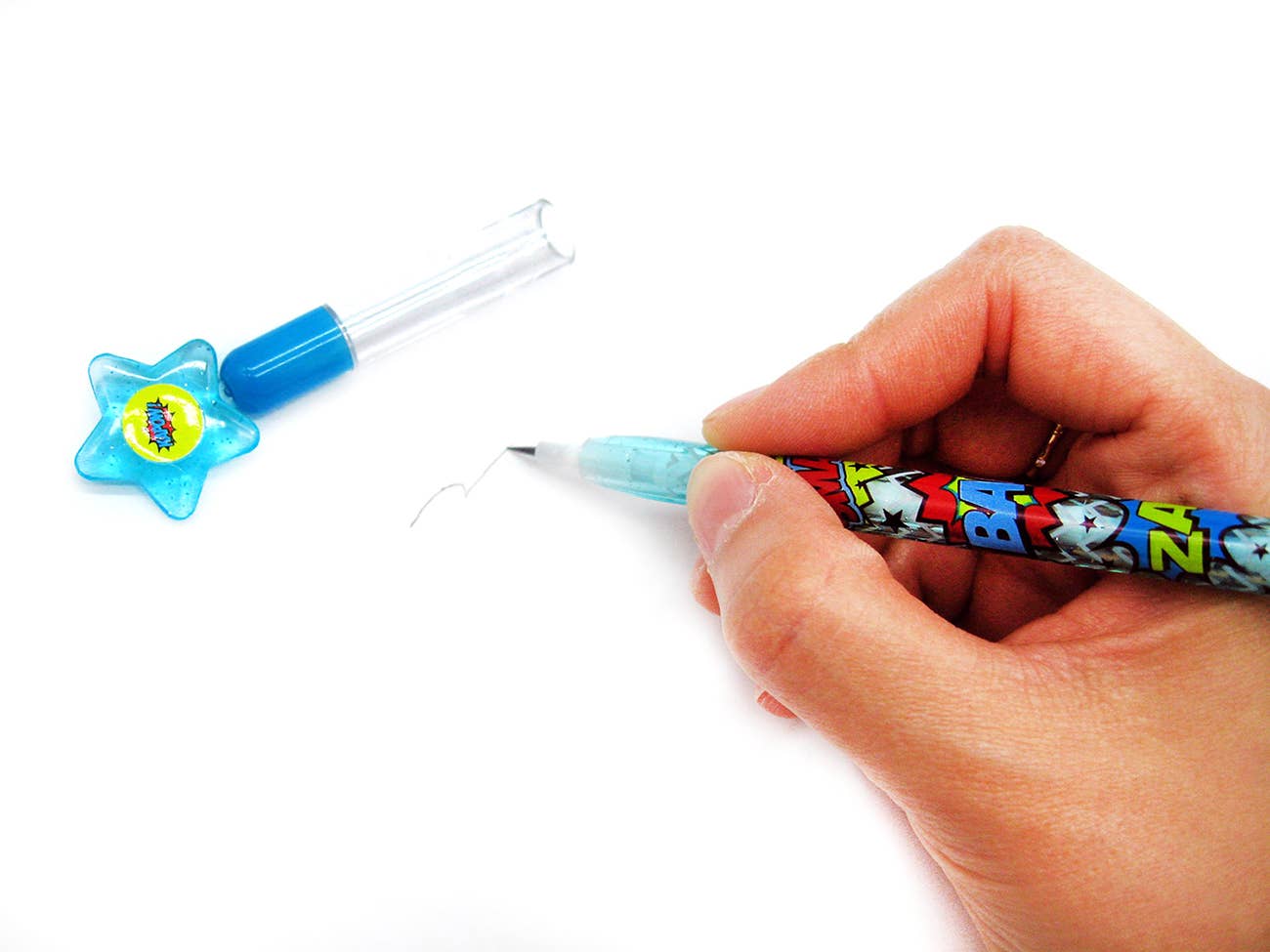 6 Superhero Multi-Point Pencils | Tiny Mills