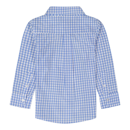 Blue Check Oxford | Andy & Evan