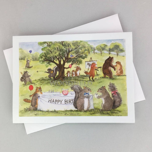 Happy Birthday Notecard | Woodfield Press