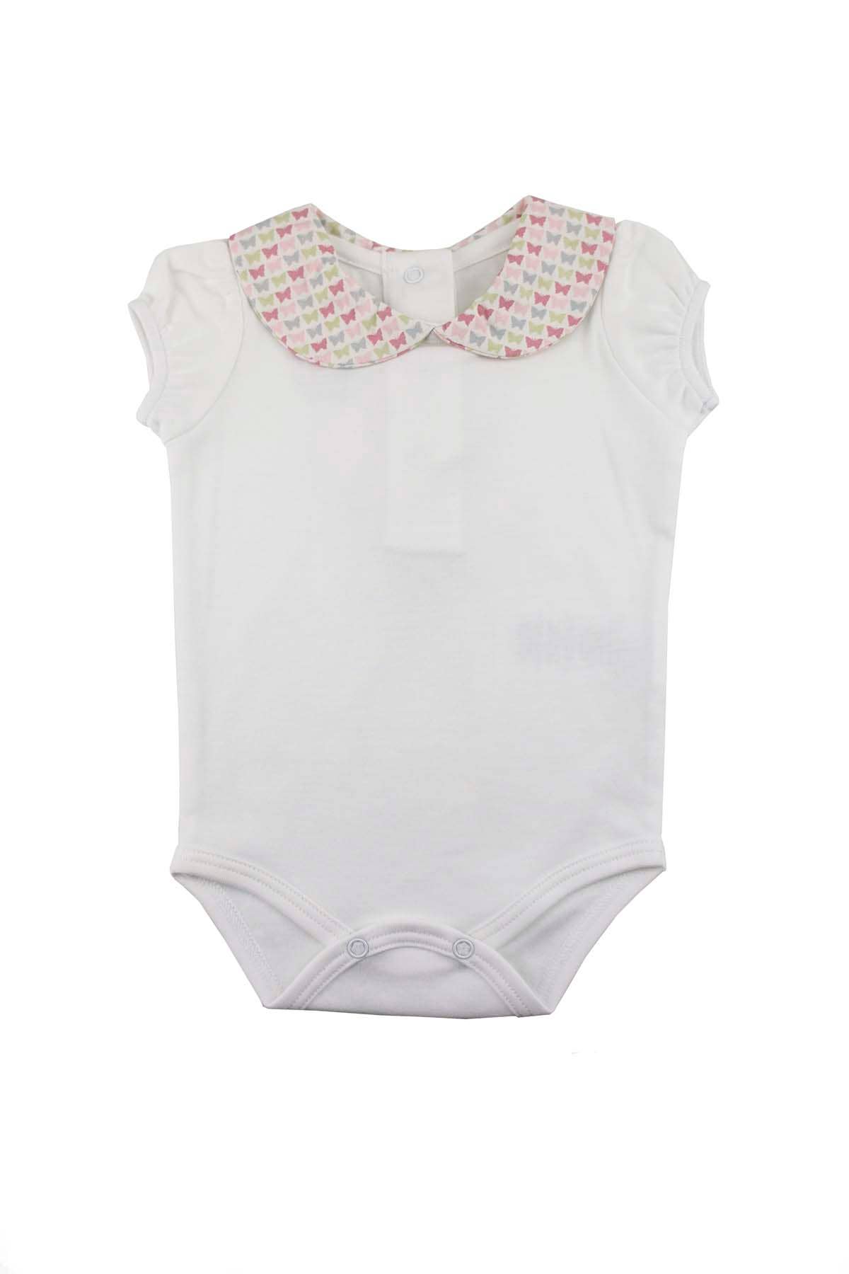 Butterfly Print Collar Bodysuit | Patucos Spain