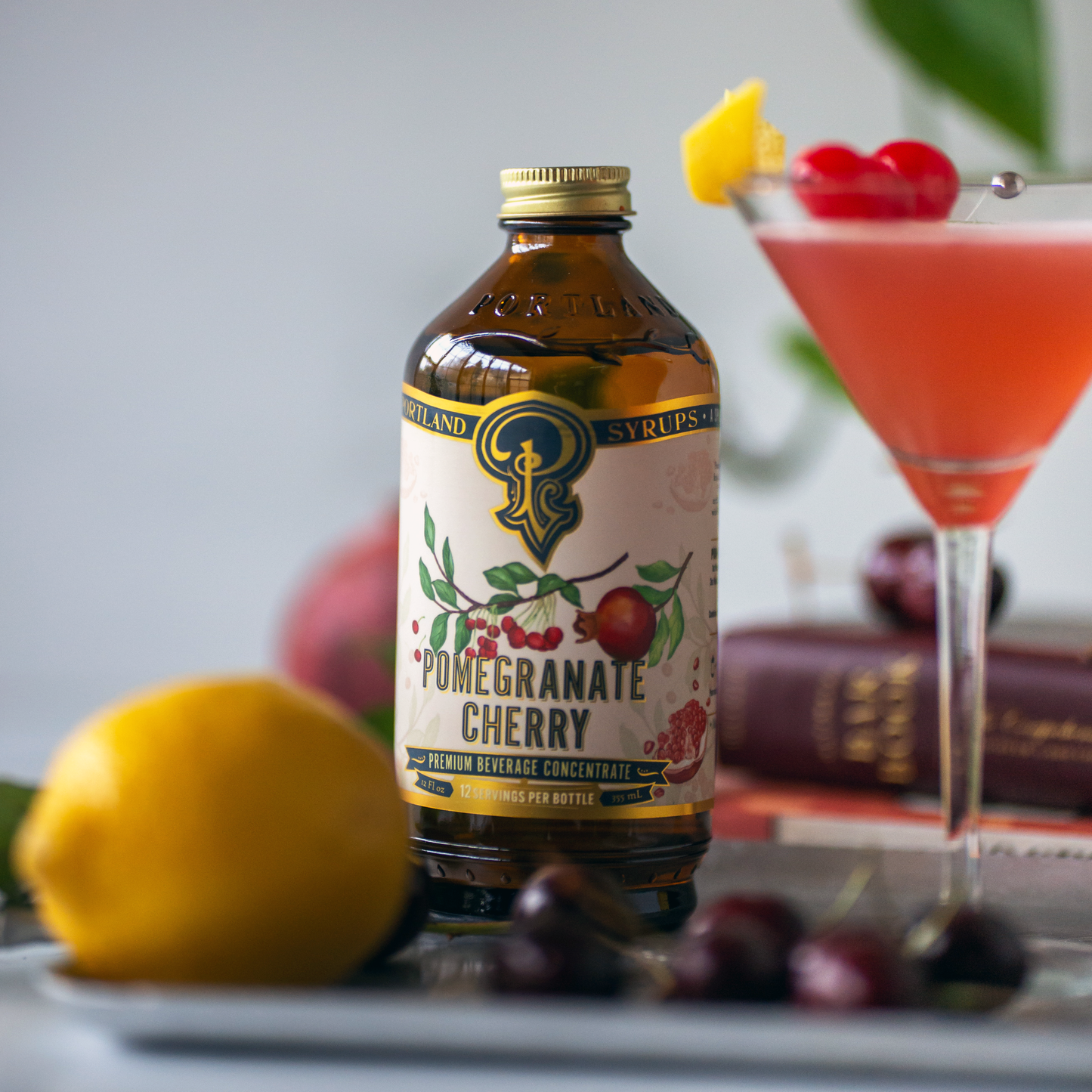 Pomegranate Cherry Syrup | Portland Syrups