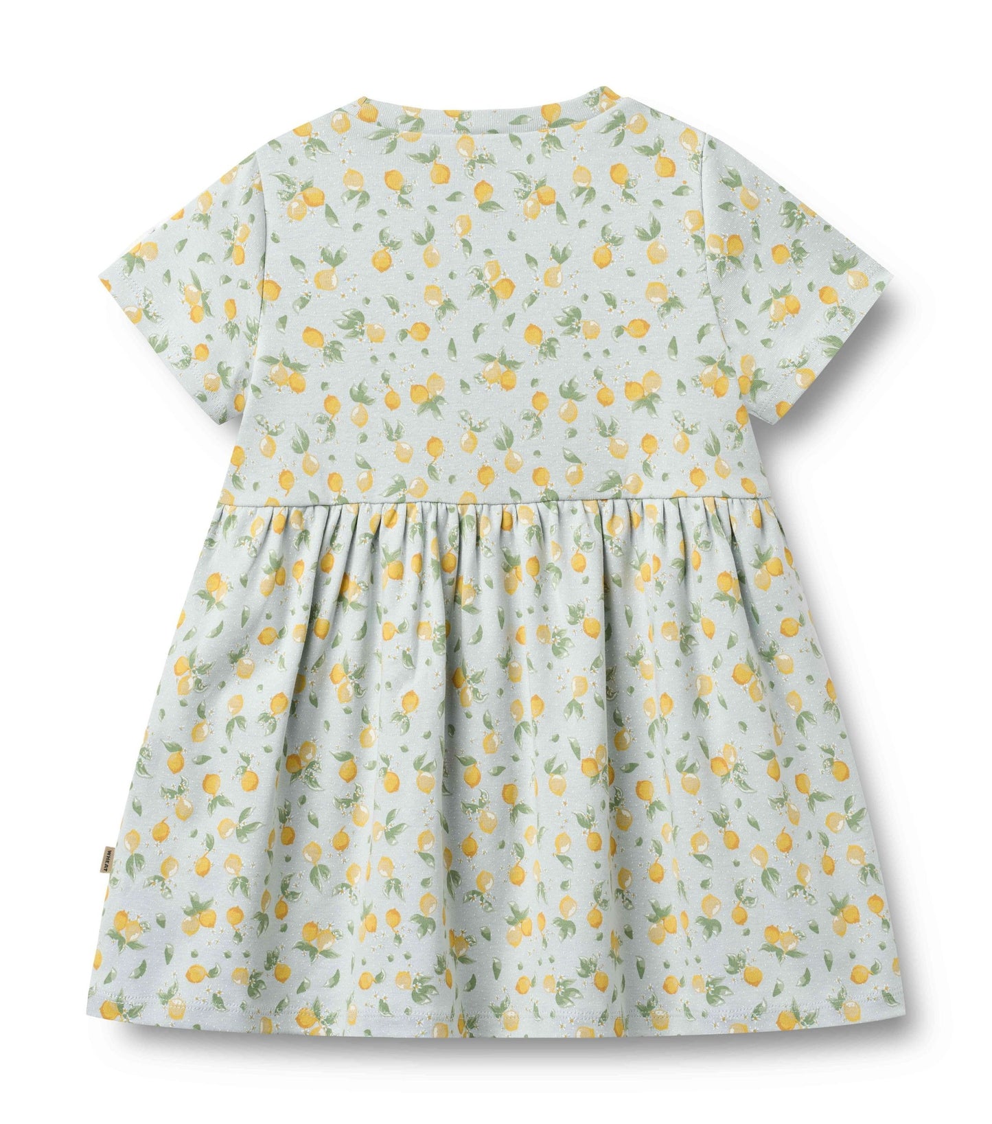 Anna Jersey Dress - Summer Blue Citrus | Wheat