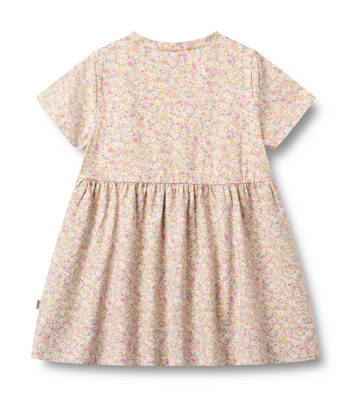 Blush Flower Meadow Anna Jersey Dress | Wheat