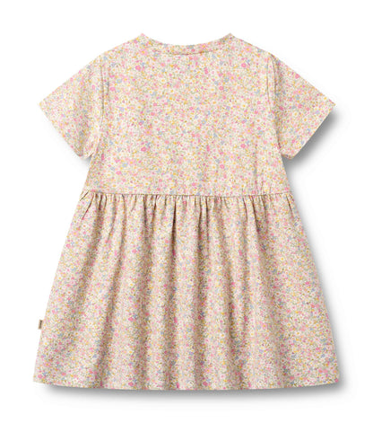 Blush Flower Meadow Anna Jersey Dress | Wheat