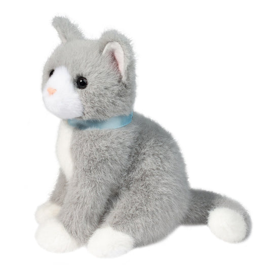 Mini Grey Cat | Douglas Toys