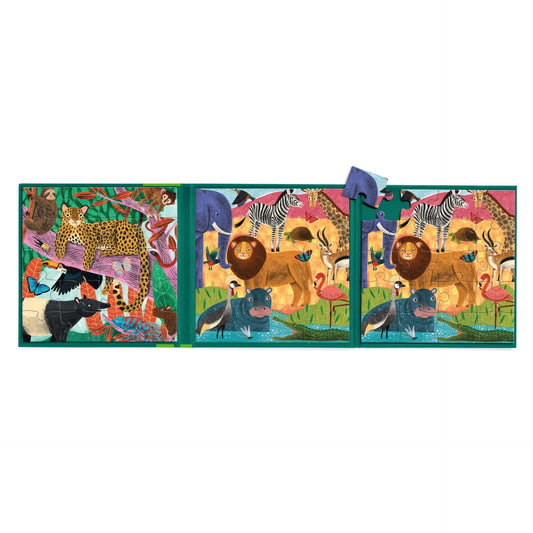 Jungle & Safari Magnetic Puzzle | Mudpuppy