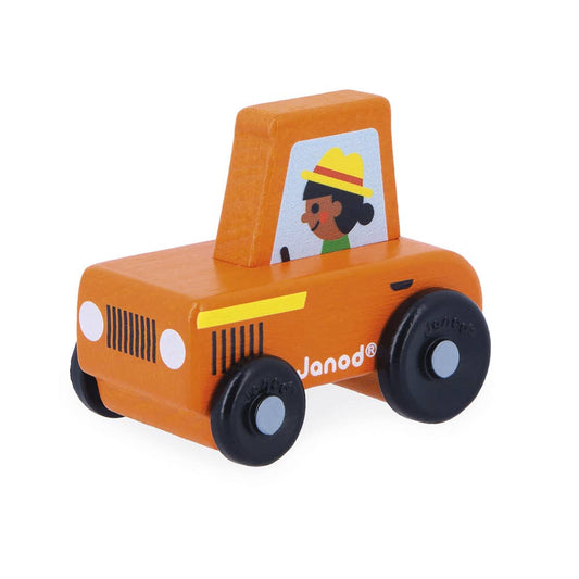 Crossroads Countryside Orange Tractor | Janod