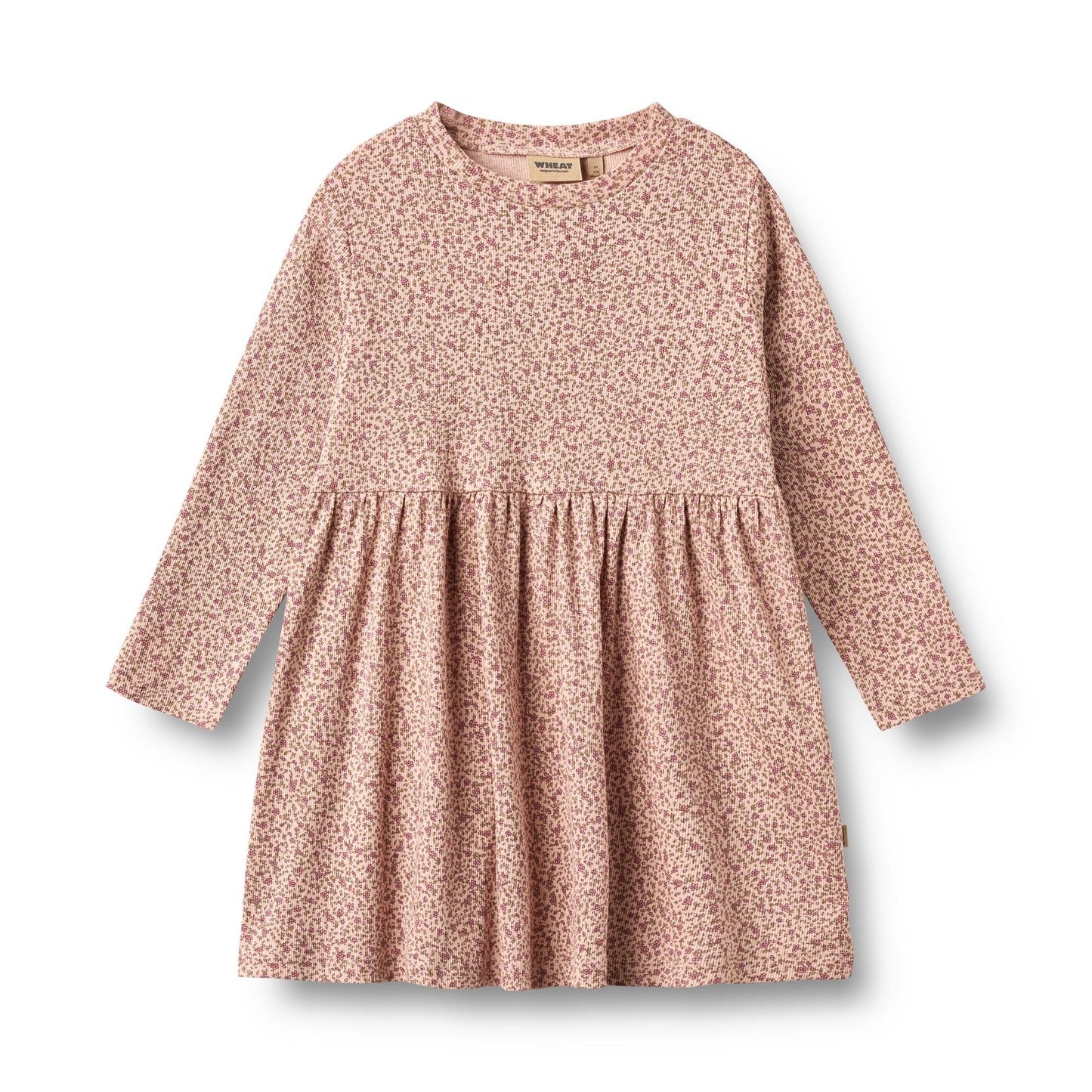Sessa Dime Rose Floral Dress | Wheat