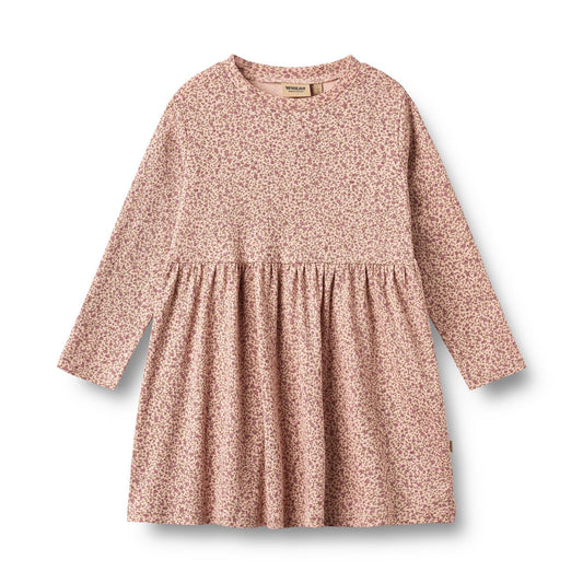 Sessa Dime Rose Floral Dress | Wheat