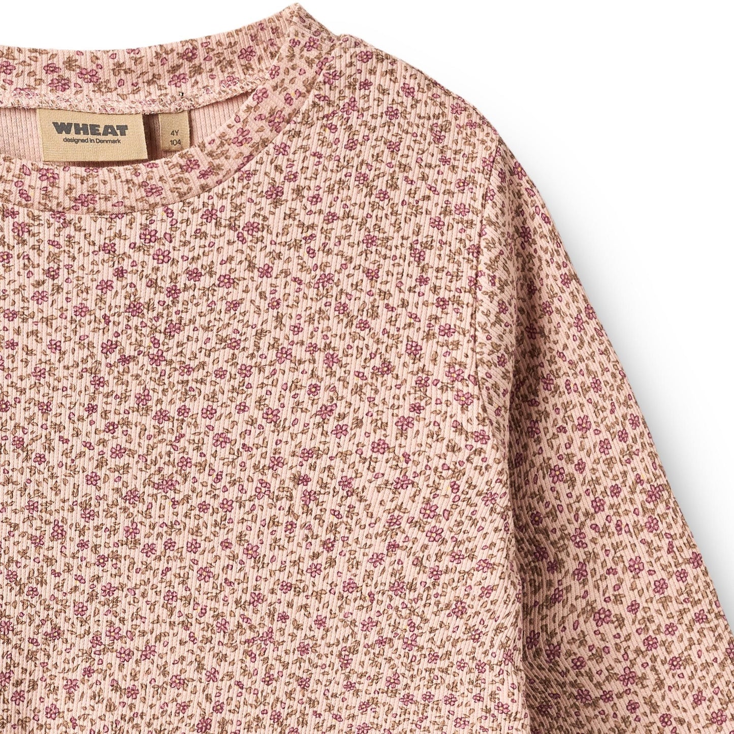 Sessa Dime Rose Floral Dress | Wheat