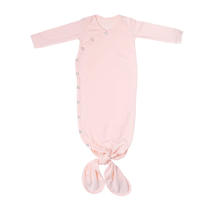 Blush Newborn Knotted Gown | Copper Pearl