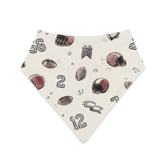 Touchdown Organic Bandana Bib | L'ovedbaby