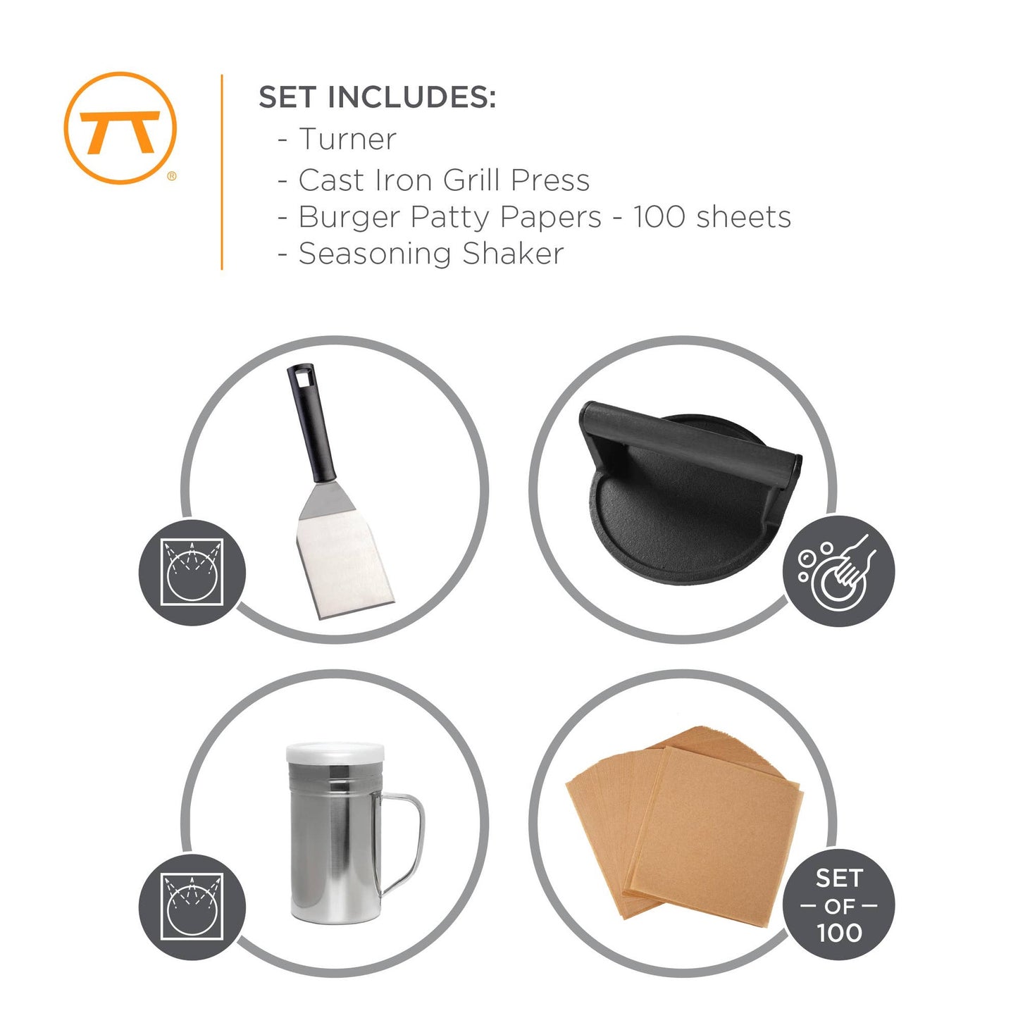 Outset Smash Burger Press Kit | Fox Run Brands