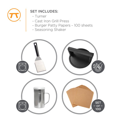 Outset Smash Burger Press Kit | Fox Run Brands