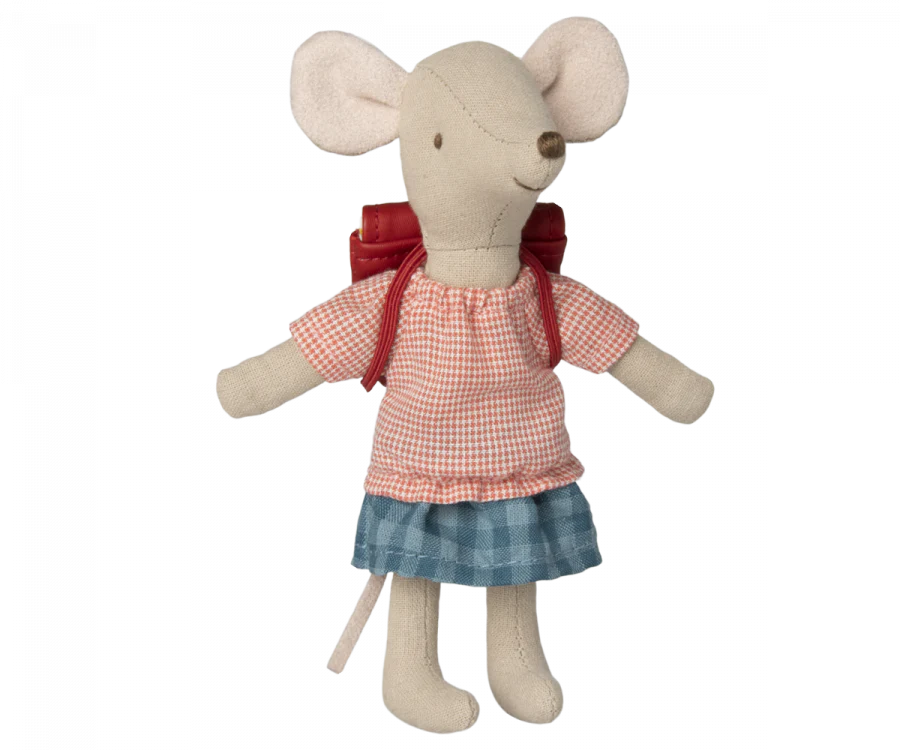 Tricycle Mouse - Big Sister Red | Maileg