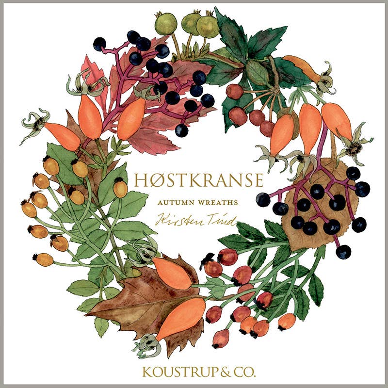 Autumn Wreaths Boxed Cards | Koustrup & Co