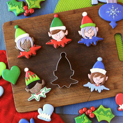 Elf Face Cookie Cutter | Ann Clark