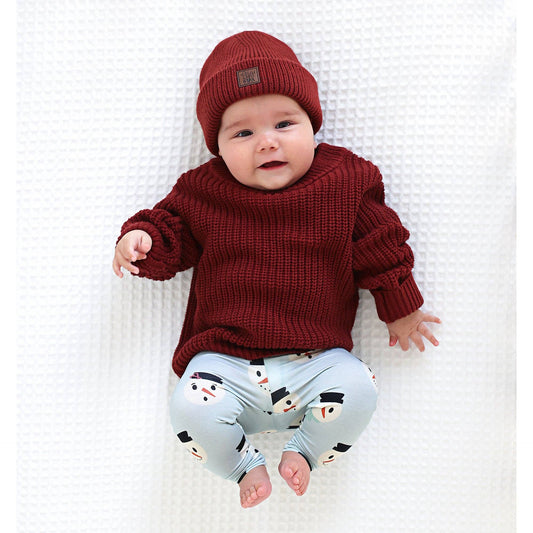 Brick Long Sleeve Sweater | Gigi & Max