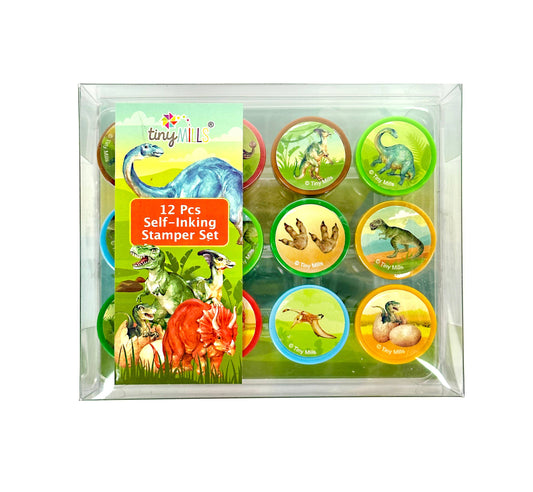 Jurassic Dinosaur Stamp Kit | Tiny Mills