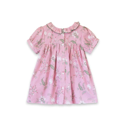 Pink & Green Fern Emily Dress | Beet World