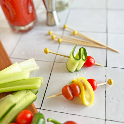 Gold Cocktail Picks (Pack of 25) | R&M International