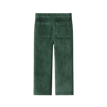 Green Wide Leg Corduroy Pants | Andy & Evan