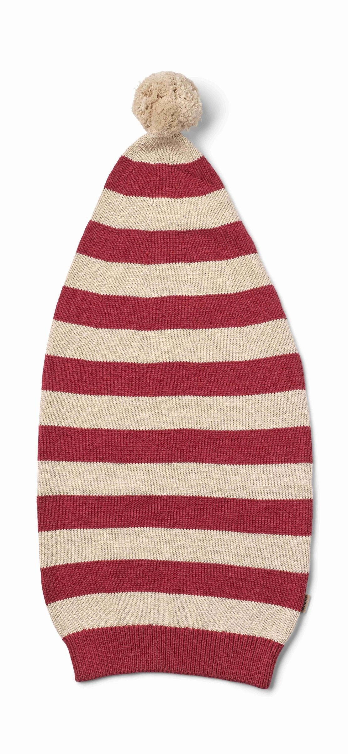 Knitted Christmas Hat | Wheat