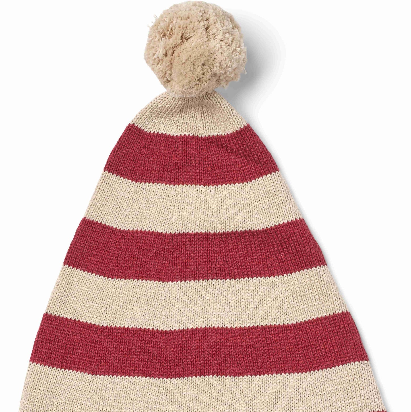 Knitted Christmas Hat | Wheat