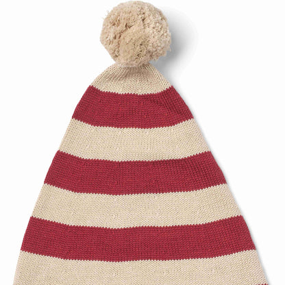Knitted Christmas Hat | Wheat