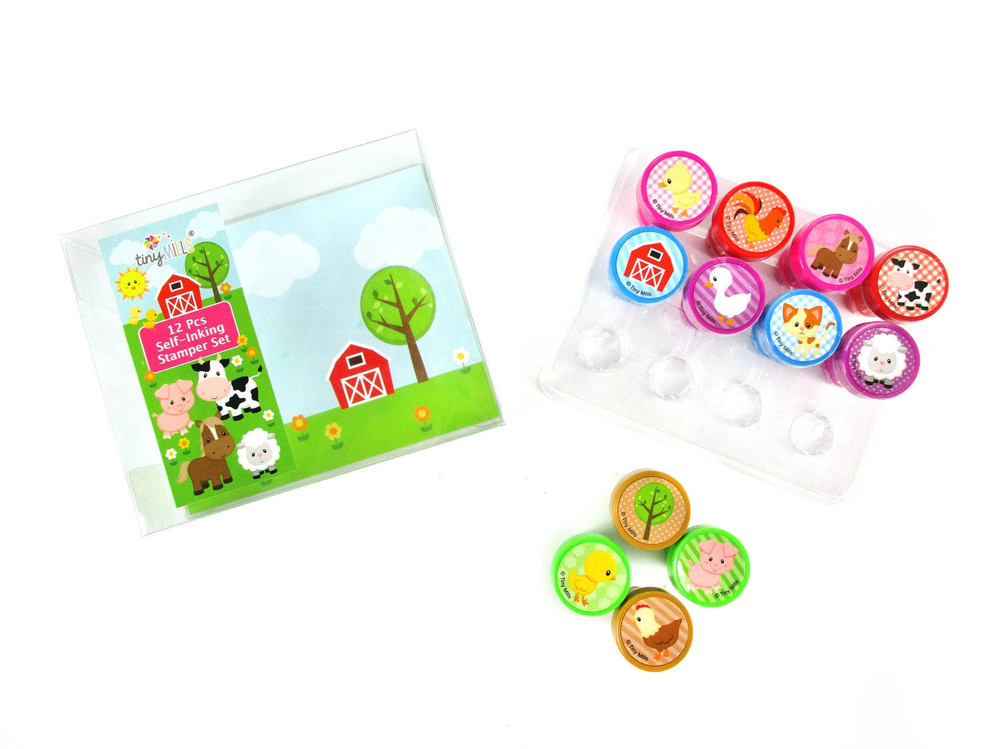 Farm Animals Stamp Kit | Tiny Mills