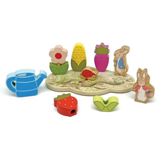 Peter Rabbit Wooden Garden Stacker | Kids Preferred