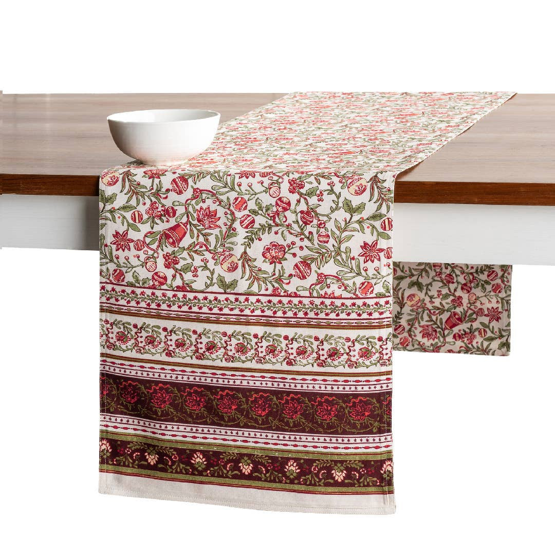 Reveillon Au Jardin Table Runner | Maison d'Hermine