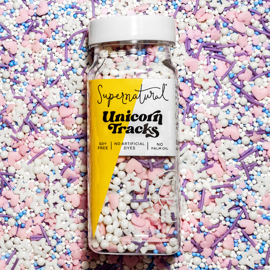 Dye-Free Unicorn Tracks Sprinkles | Supernatural