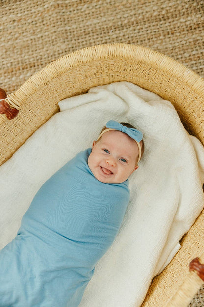 Robin Bowtie Baby Bow | Copper Pearl