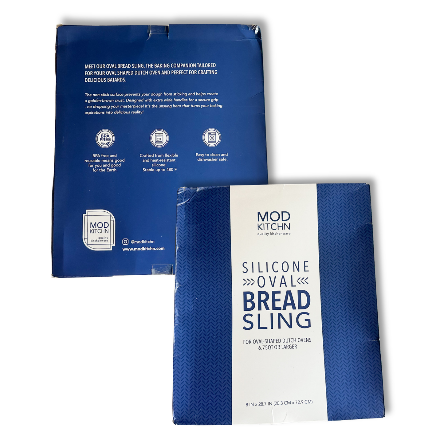Oval Silicone Bread Slings | ModKitchn