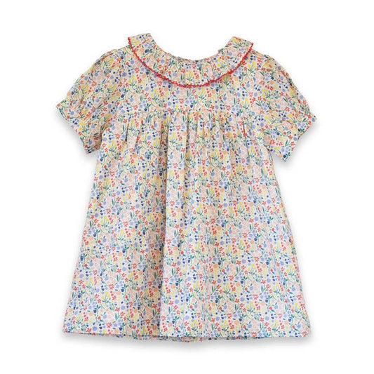 Yellow Petal Confetti Emily Dress | Beet World