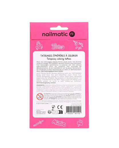 Temporary Coloring Tattoos - Magic world | VICI Brands