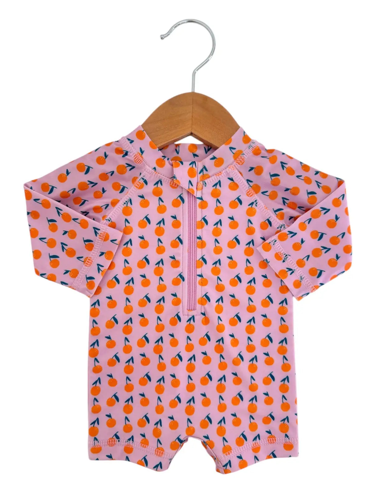 Oranges UPF 50+ Sonny Rashguard Swimsuit | Siix Collection