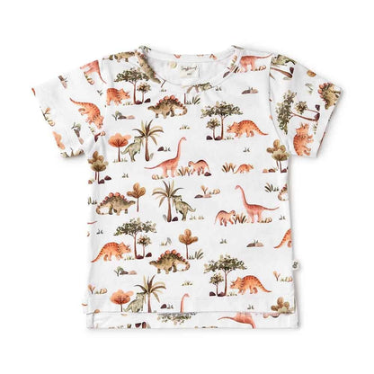 Dino Organic T-Shirt | Snuggle Hunny