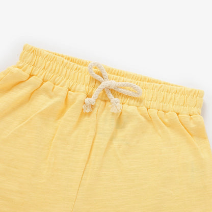 Lemon Yellow Matching Summer Set | Indy Baby