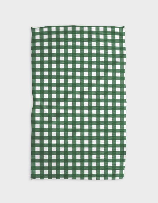 Gigi Evergreen Tea Towel | Geometry