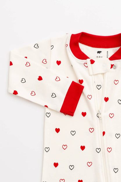 Doodle Hearts Convertible Romper | Monica + Andy