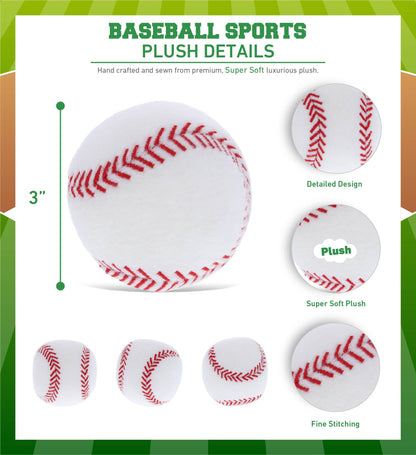 Baseball Plush - 3" | Cota Global