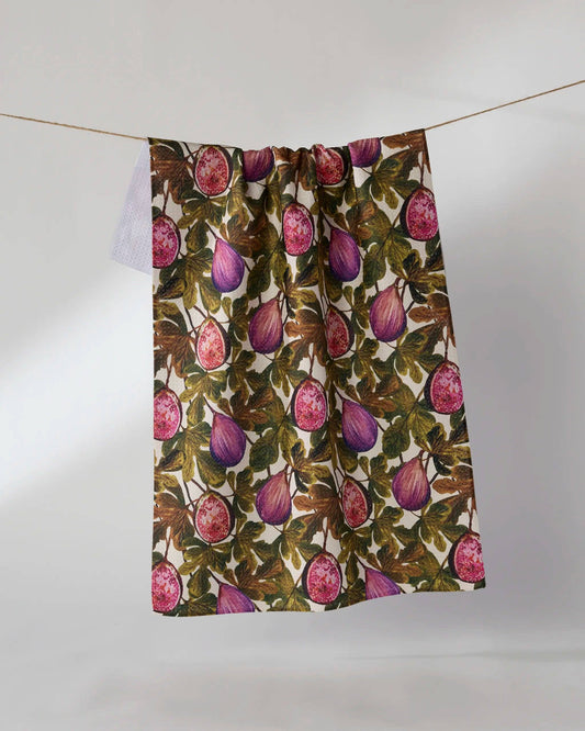 Wild Fig Tea Towel | Geometry