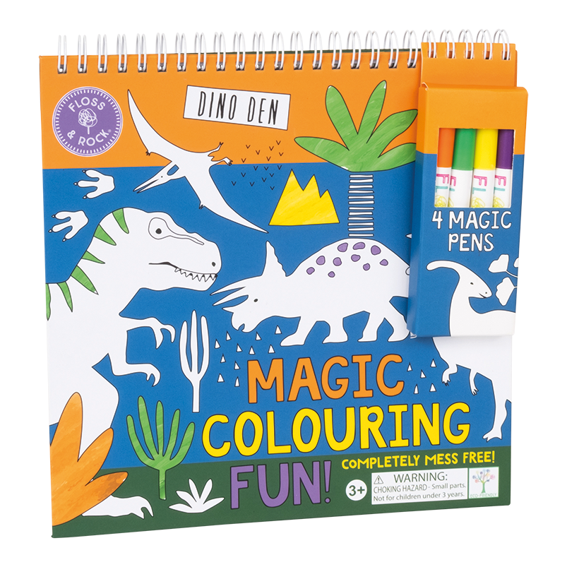 Dino Magic Colouring Fun | Floss & Rock