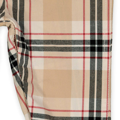 Organic Plaid Poplin Romper | Hope & Henry